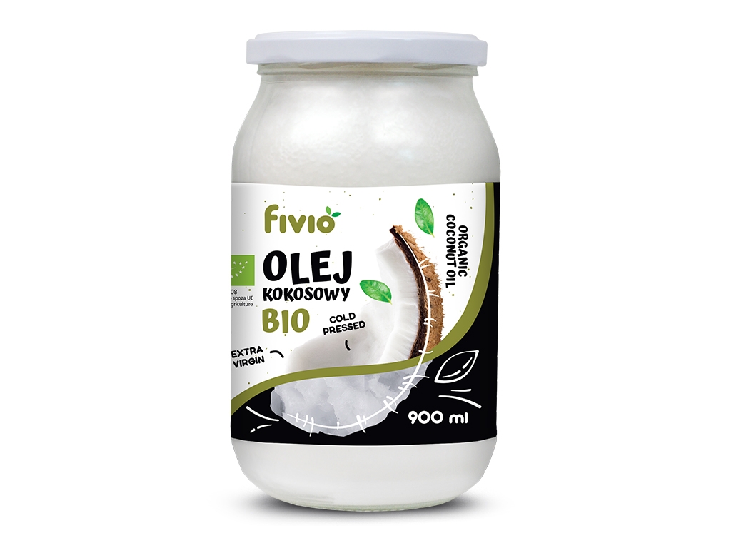 BIO Olej kokosowy nierafinowany 900ml
