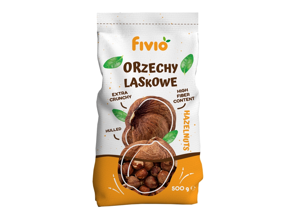 Orzechy laskowe łuskane 500g