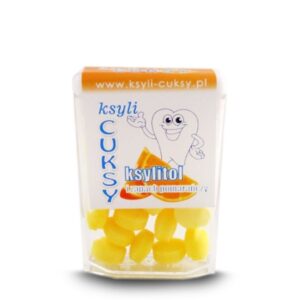 Cukierki pomarańczowe z ksylitolem