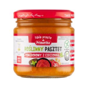Pasztet pomidorowy z cieciorką pasta kanapkowa 160g