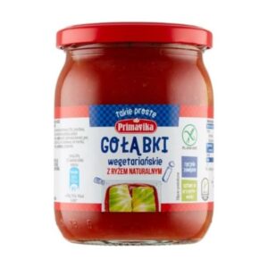 Gołąbki roślinne z ryżem naturalnym danie obiadowe 480g