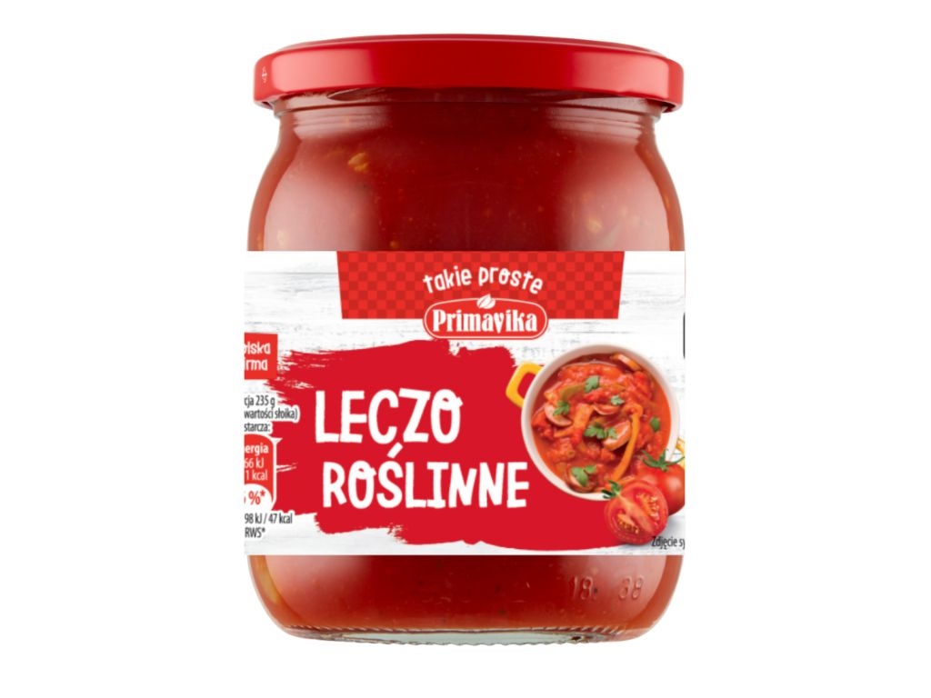 Leczo roślinne danie obiadowe 470g