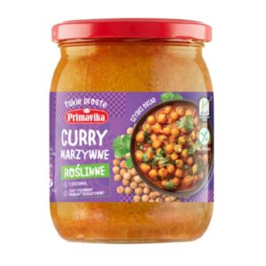 Curry warzywne roślinne danie obiadowe 470g