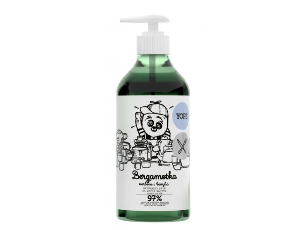 Płyn Do Naczyń Bergamotka, Werbena i Bazylia 750ml