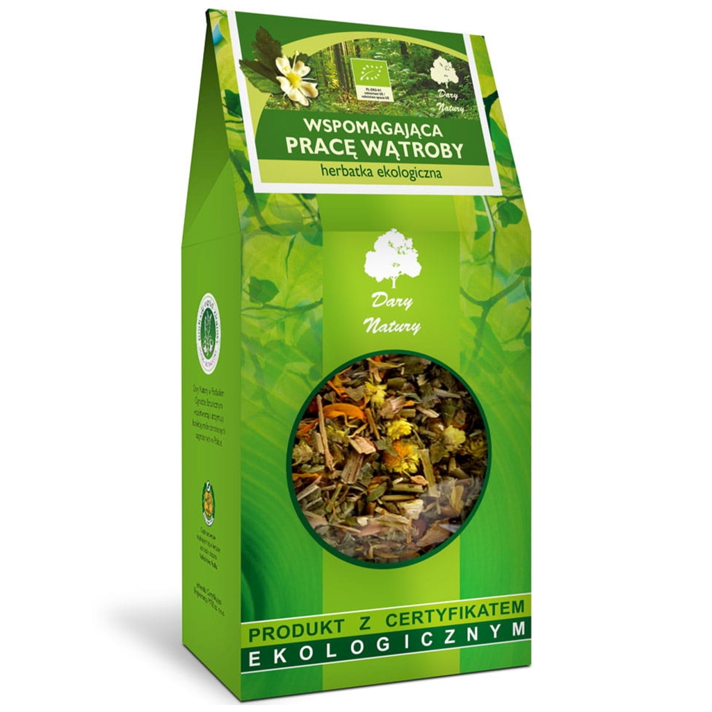 Herbatka Wspomagająca pracę wątroby EKO 200g