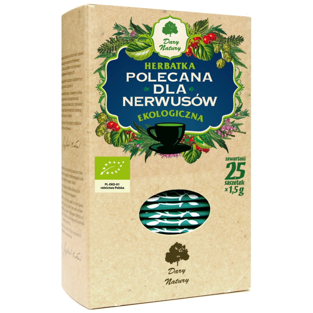 Herbatka Dla nerwusów EKO 25x1,5g