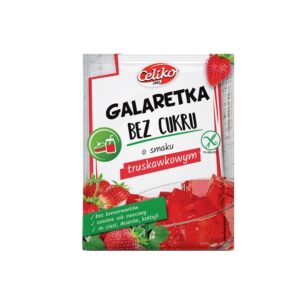 Galaretka b/c o smaku truskawkowym 14g