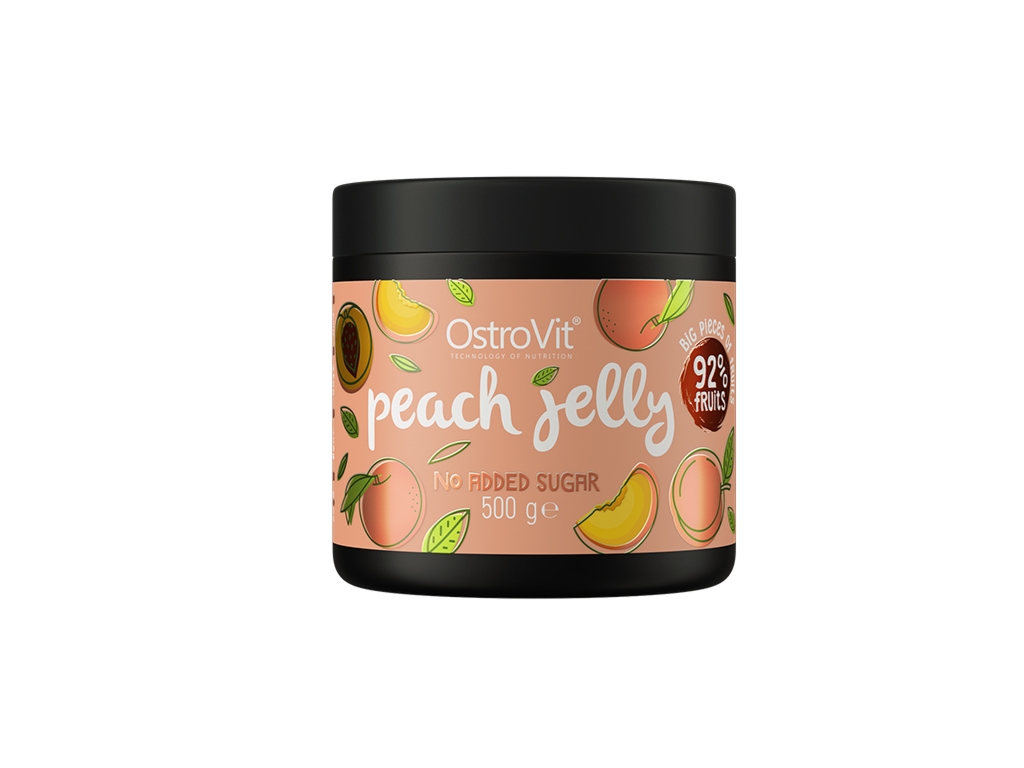 Owoce w żelu 500g brzoskwinia - Peach Jelly