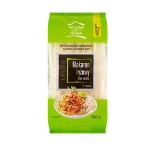 Bezglutenowy makaron ryżowy 5mm 200g