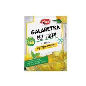 Galaretka bez cukru o smaku cytrynowym 14g