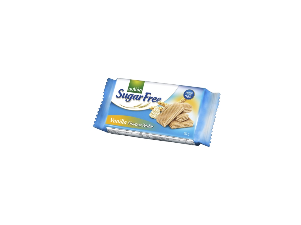 Wafle waniliowe bez dodatku cukru 60g