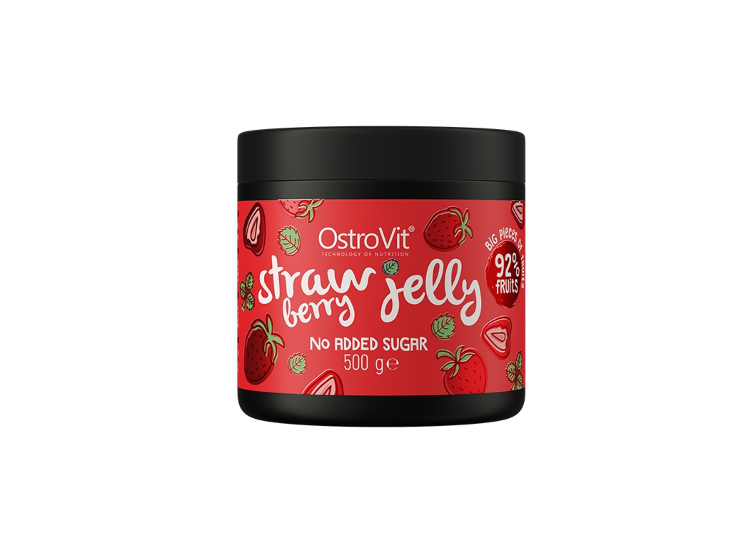Owoce w żelu 500g truskawka - Strawberry Jelly