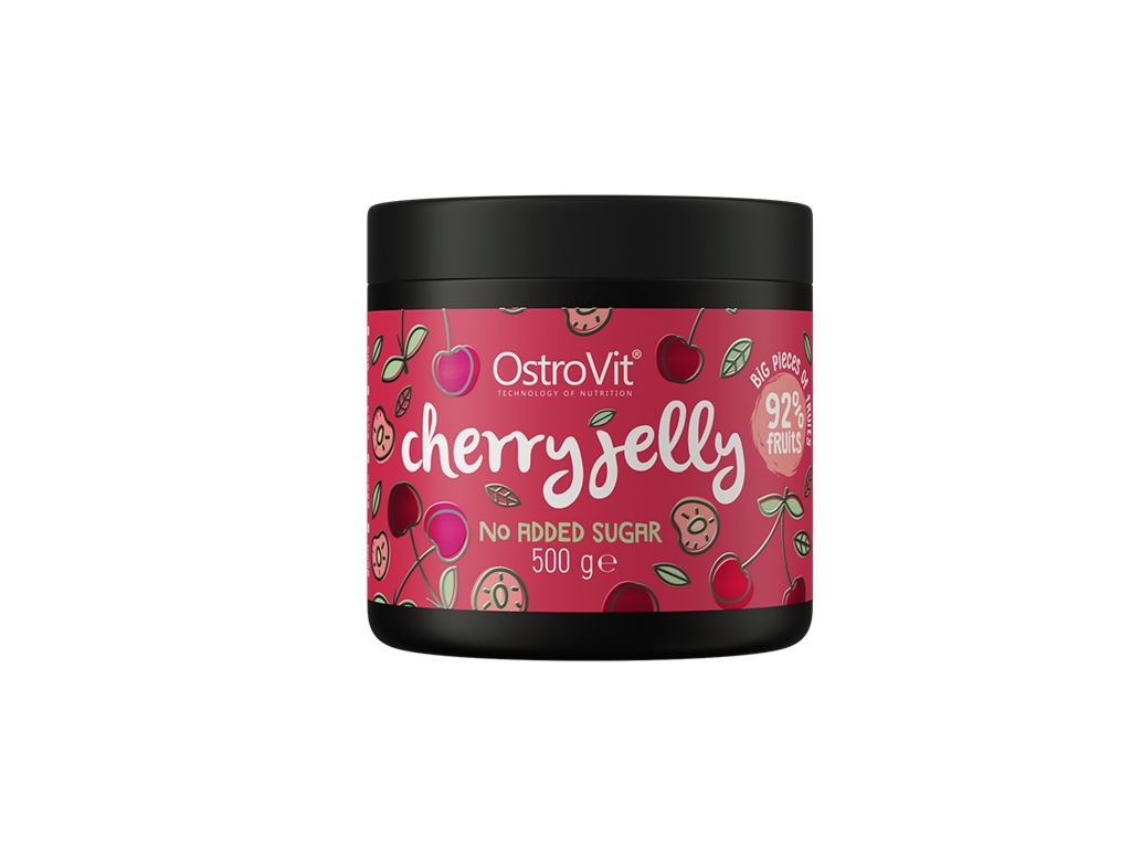 Owoce w żelu 500g wiśnia - Cherry Jelly