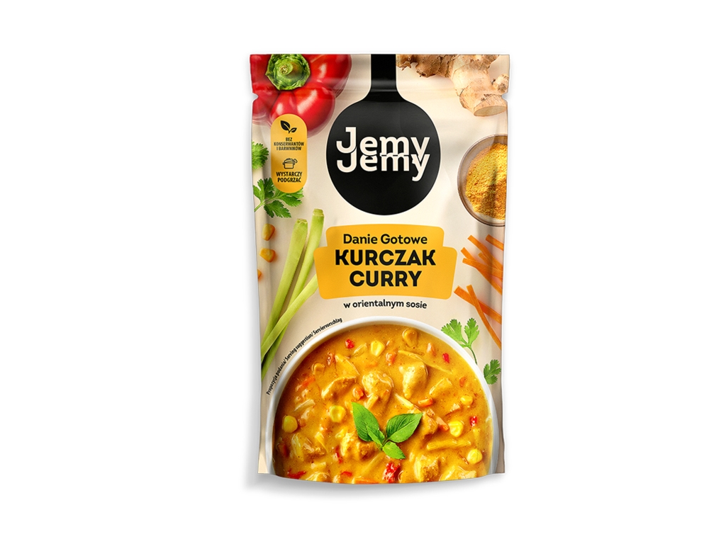 Kurczak curry danie gotowe 360g - Jemy Jemy