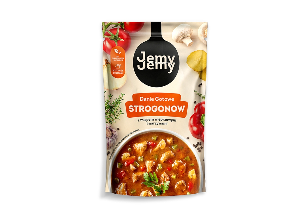 Strogonow danie gotowe 360g - Jemy Jemy