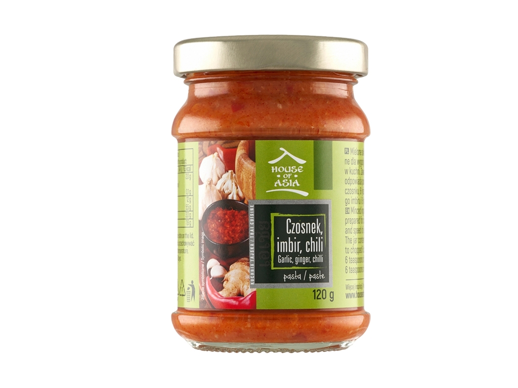 Pasta z czosnku, imbiru i chili 120g