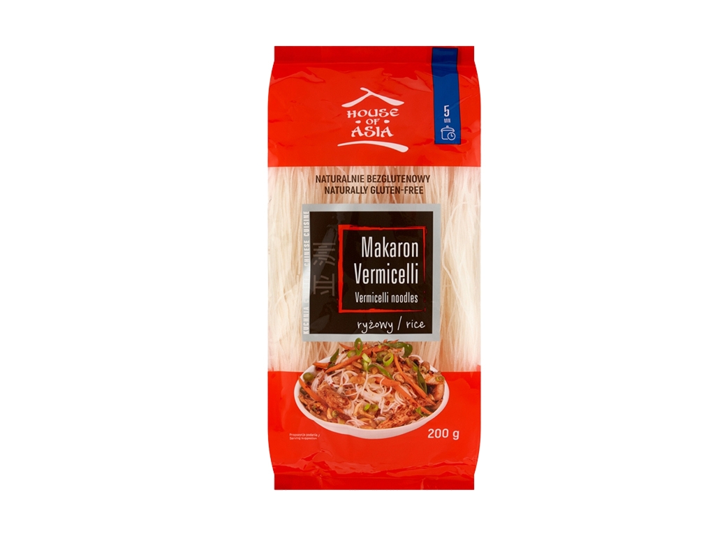 Bezglutenowy makaron Vermicelli 200g - House of Asia