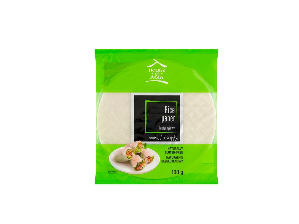 Papier ryżowy do sajgonek i spring rolls 100g
