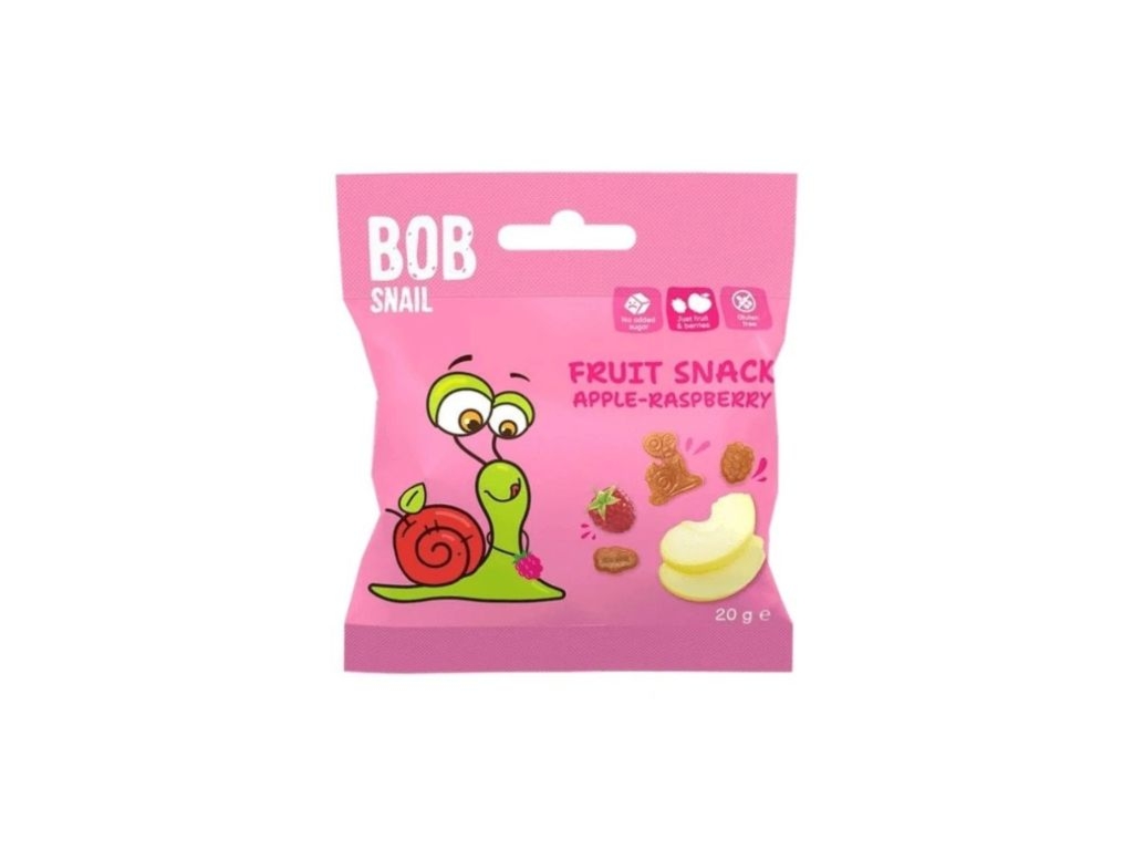 Przekąska owocowa fruit snack jabłko-malina bez dodatku cukru 20g