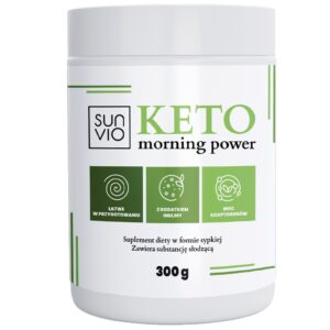 Keto morning power - napój funkcjonalny w proszku SunVio 300g